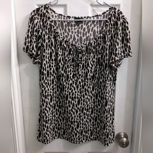 Animal Print blouse (L)